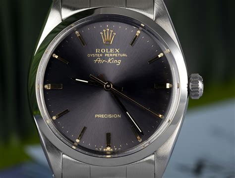 rolex air king 5500 on wrist|rolex air king 5500 history.